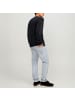 Jack and Jones Strickpullover JJELEO Knit Crew Neck in Navy