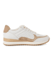 Marco Tozzi Sneaker in Weiß/Braun