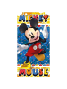 Disney Mickey Mouse Strand-/Badetuch Mickey Mouse - (L) 140 cm x (B) 70 cm in Bunt