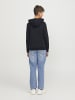 JACK & JONES Junior Kapuzenpullover in Black