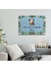 Mr. & Mrs. Panda Adventskalender Hund Entspannen mit Spruch in Eisblau