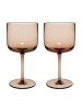like. by Villeroy & Boch 2er Set Weingläser Like Glass 270 ml in Clay