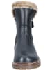remonte Freizeit Stiefeletten in schwarz/schwarz/steppe