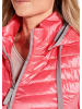 GOLDNER Steppjacke mit abnehmbarer Kapuze in pfirsich