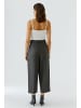 Oui Bundfaltenhose in grey