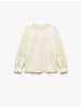 KOTON BLUSE LS in Beige