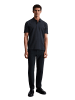 Marc O'Polo DfC Poloshirt Seersucker regular in dark navy