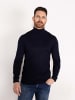 Petrol Industries Essential Rollkragenpullover in Blau