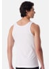 UNCOVER BY SCHIESSER Unterhemd / Tanktop Basic in Weiß