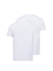 Ragman Herren T-Shirts im 2er-Pack in weiß