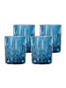 Nachtmann 4er Set Whiskybecher Noblesse Vintage in 295 ml in Vintage Blue