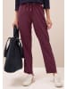 Cecil Hose im Casual Fit in Rot