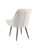 DUBI Möbel 2er-Set: Esszimmerstuhl Mika-Zoe in Creme - (B)60 x (H)88 x  (T)68 cm