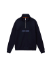 Napapijri Sweatshirt B-BOX LOGO HZ in Blu Marine