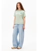 armedangels T-Shirt Lualaa Embro in mint