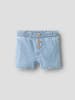 name it Shorts in Light Blue Denim