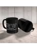 Mr. & Mrs. Panda Tasse Adoptivbruder Liebe mit Spruch in Schwarz