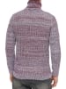 Rusty Neal Schwerer Grobstrick Rollkragen-Pullover in Rot