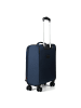 benzi 5825 4 Rollen Kabinentrolley 55 cm mit Dehnfalte blau