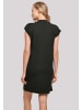 F4NT4STIC Short Sleeve Dress Magenta Ente in schwarz