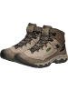 Keen Wanderschuhe "TARGHEE IV MID WP M" in Braun-Grau/Feldflaschengrün