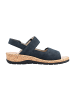 rieker Komfort Sandalen in Blau