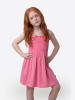 KOROSHI MÃ¤dchen-trÃ¤gerkleid in Fucsia / fuchsia
