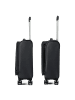 benzi 5825 4 Rollen Kabinentrolley 55 cm mit Dehnfalte grau