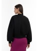 myMo Damen Blousonjacke in Schwarz