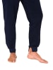 NORMANN Pflegeoverall Frottee langarm Reissverschluss - 88411 in blau