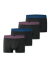 Schiesser Long Short / Pant 95/5 Cotton in Schwarz