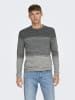 ONLY & SONS Strickpullover in Light Grey Melange