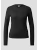 QS T-Shirt in 9999_schwarz