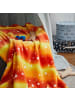 Lumaland Kuscheldecke für Kinder 75x100cm orange  Orange