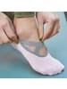 MUNADUNA Yoga-Socken mit Kreuzriemen in Rosa