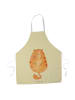 Mr. & Mrs. Panda Schürze Katze Frühaufsteher ohne Spruch in Gelb Pastell