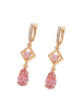 NAEMI Women Earrings in Rose Gold Pink