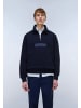 Napapijri Sweatshirt B-BOX LOGO HZ in Blu Marine