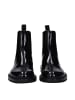Dolce & Gabbana Schwarz Leder Knöchel Stiefel