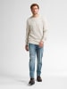 Petrol Industries Pullover mit Zopfmuster Madison in Weiß