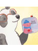 Mr. & Mrs. Panda Coaster Schwein Glühwein Design mit Spruch in Weiß