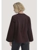 Hessnatur Bluse Relaxed in schwarzbeere