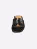 Heine Pantolette in schwarz