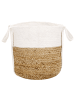 Beliani 2er-Set Korb BELLPAT in Naturfarben/Beige/Weiß