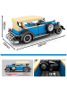 Wisam Sembo 8400 Blauer Oldtimer mit Pull Back-Funktion