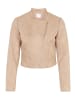 BETTY & CO Bikerjacke mit Stehkragen in hellbraun