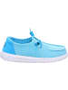 Hey Dude Slipper Wendy Stretch Sox in ceramic blue