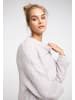 IZIA Damen Strickpullover in Hellgrau