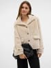 Vero Moda Kunstfell Jacke in Oatmeal