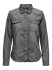 ONLY Jeanshemd in Light Grey Denim
